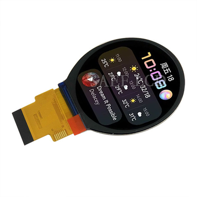 จอแสดงผล IPS TFT LCD แบบกลม 2.1 &quot;480x480 พร้อมตัวควบคุม ST7701S Controller SPI RGB