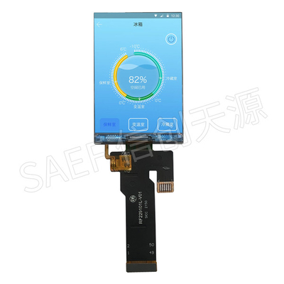 High PPI IPS TFT LCD 344x476 2.29 &quot;นิ้ว ST77903 8 บิต RGB Interface