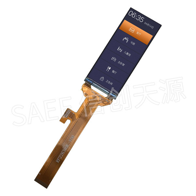 IPS 200x480 จอแสดงผล TFT LCD LCD 2.26 &quot;นิ้ว GC9B71 ไดร์เวอร์ SPI MCU QSPI อินเทอร์เฟซ