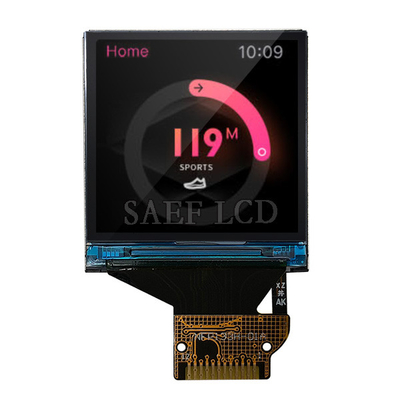 หน้าจอ IPS TFT LCD ขนาดเล็ก 1.3&quot; นิ้ว 240x240 Square Type มุมมองฟรี
