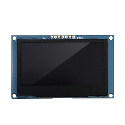 128x64 Dots โมดูลแสดงผล OLED 2.4 "2.42" ใบรับรอง ISO9001 ISO14000