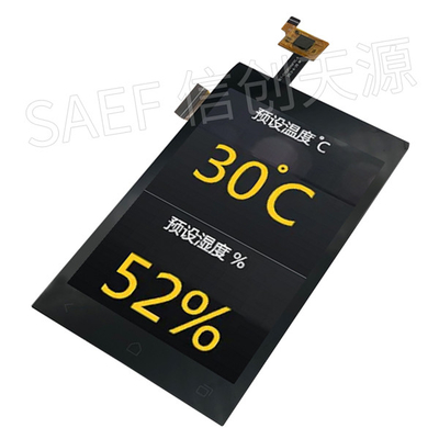 320x480 3.5 นิ้ว HVGA MCU PCAP Touch TFT Display, 8 บิต RGB TFT LCD Display 320x480 แผ่น LCD