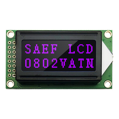 VATN 8x2 Character LCD Module Display 5×8 dots พร้อมเคอร์เซอร์ตัวอักษรและตัวเลข