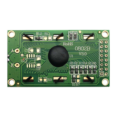 VATN 8x2 Character LCD Module Display 5×8 dots พร้อมเคอร์เซอร์ตัวอักษรและตัวเลข