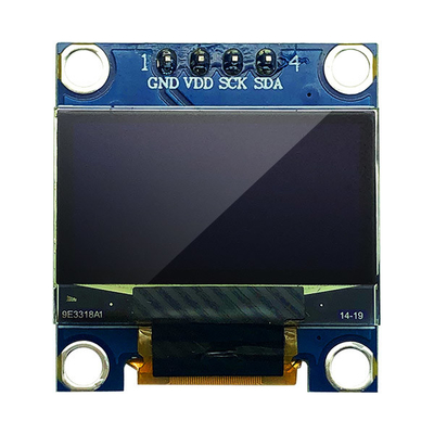 0โมดูล OLED ขนาด.96 นิ้ว 12864 COG PCB 4 ปิน SPI I2C สําหรับอุปกรณ์การแพทย์