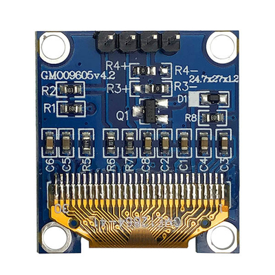 0โมดูล OLED ขนาด.96 นิ้ว 12864 COG PCB 4 ปิน SPI I2C สําหรับอุปกรณ์การแพทย์
