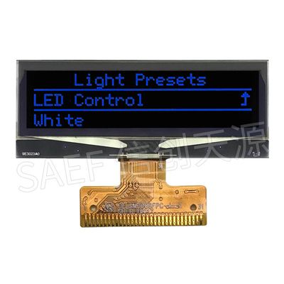 โมดูลจอ OLED ขนาด 2 นิ้ว ระดับอุตสาหกรรม 128x32 กราฟฟิก SPI I2C อินเตอร์เฟซ