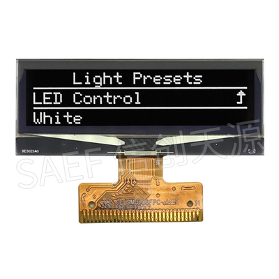 โมดูลจอ OLED ขนาด 2 นิ้ว ระดับอุตสาหกรรม 128x32 กราฟฟิก SPI I2C อินเตอร์เฟซ