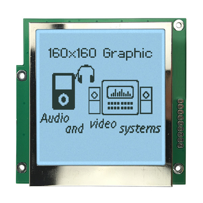 160x160 กราฟิก FSTN โมดูลแสดงผล LCD บวก ST75161 3.3V VDD SPI Interface