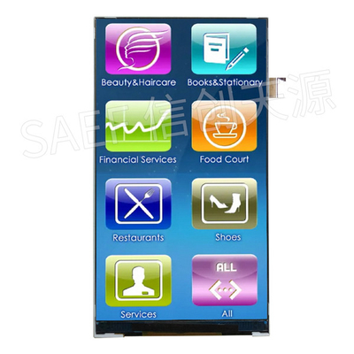 อินเทอร์เฟซ MIPI 5 นิ้ว TFT LCD HD 720x1280 แนวตั้งพร้อมโมดูล CTP LCD