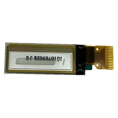 ขาวดำ 128x32 จอแสดงผล OLED 0.91 นิ้ว SSD1302 อินเทอร์เฟซ I2C 14 Pin