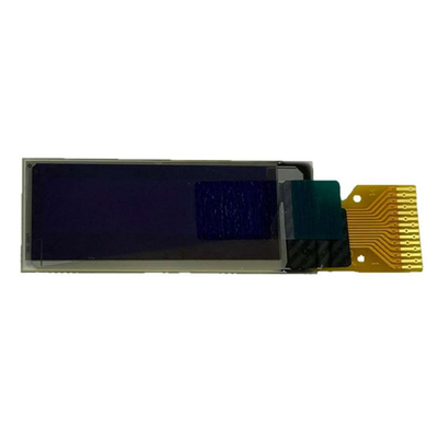 ขาวดำ 128x32 จอแสดงผล OLED 0.91 นิ้ว SSD1302 อินเทอร์เฟซ I2C 14 Pin