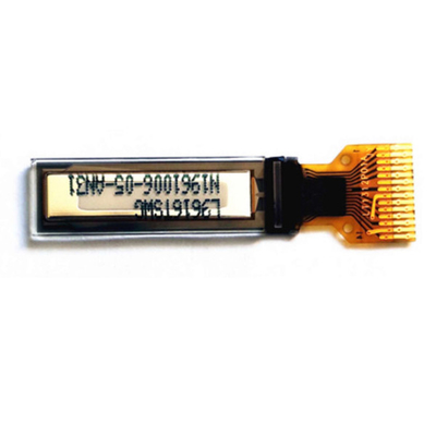 โมดูลแสดงผล OLED ขนาด 0.69 นิ้ว 96x16 กราฟิก 14 พินอินเทอร์เฟซ I2C
