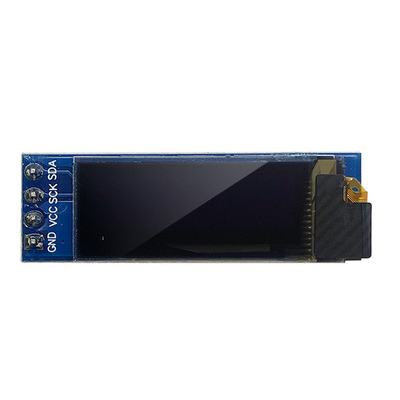 3V 5V 128x32 โมดูลแสดงผล OLED 0.91 นิ้ว 4 พินพร้อมไดร์เวอร์ SSD1306 IC