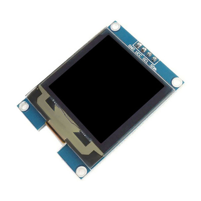1.5 นิ้ว OLED Display Panel Module Unit 128x128 พิกเซล 4 ปิน อินเตอร์เฟซ I2C กับ LED Display Controller