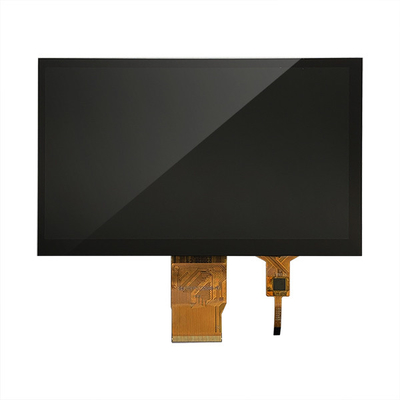 หน้าจอ TFT ขนาดอุตสาหกรรม 7 นิ้ว 1024X600 จุด อินเตอร์เฟซ RGB กับ CTP