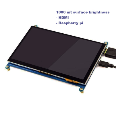 Raspberry PI 7 นิ้ว HDMI TFT LCD Display พร้อมหน้าจอสัมผัสแบบ Capacitive