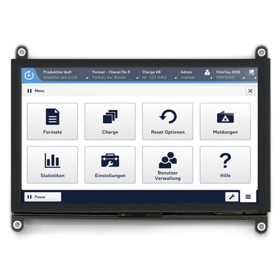 หน้าจอ LCD HDMI TFT ขนาด 7 นิ้ว พร้อมจอสัมผัสจุสําหรับ Raspberry PI