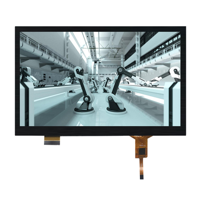 หน้าจอสัมผัส LCD TFT อุตสาหกรรมขนาด 7 นิ้ว 1024x600 จุด