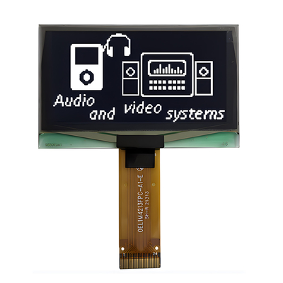 Monochrome OLED Display Module 2.42 นิ้ว สีขาว สีน้ำเงิน สีเหลือง สีเขียว 6800 8080 Interface