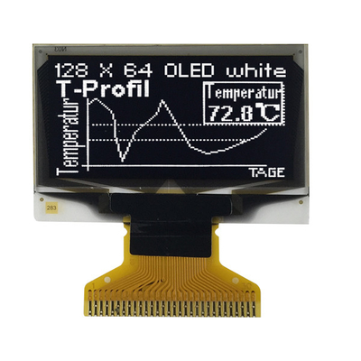 Passive Display OLED 128x64 0.96 นิ้วกราฟิก SSD1306 หน้าจอสีขาว